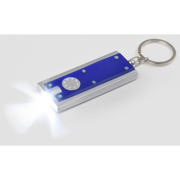 Hillman HILLMAN 1 in. D Plastic Assorted LED Light/Split Ring Key Chain, PK25 - 701716