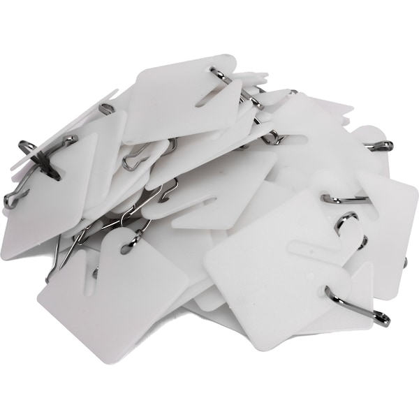 Barska Key Tags For Key Cabinets, White, PK50, 50 PK - AF13488