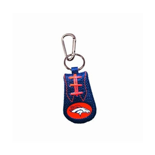 Gamewear Team Color NFL Football Keychain Denver Broncos - GWKCFBDENT