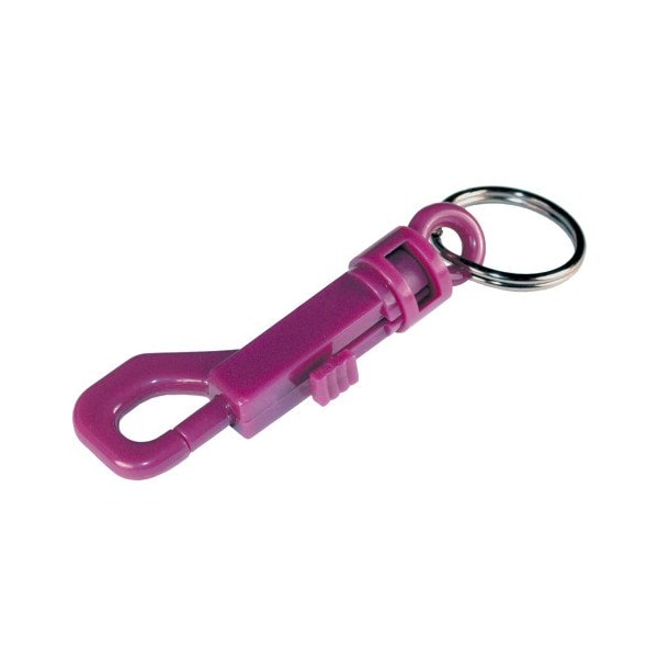 Hillman HILLMAN Metal/Plastic Assorted Clips/Snap Hooks Key Chain, PK5 - 701302