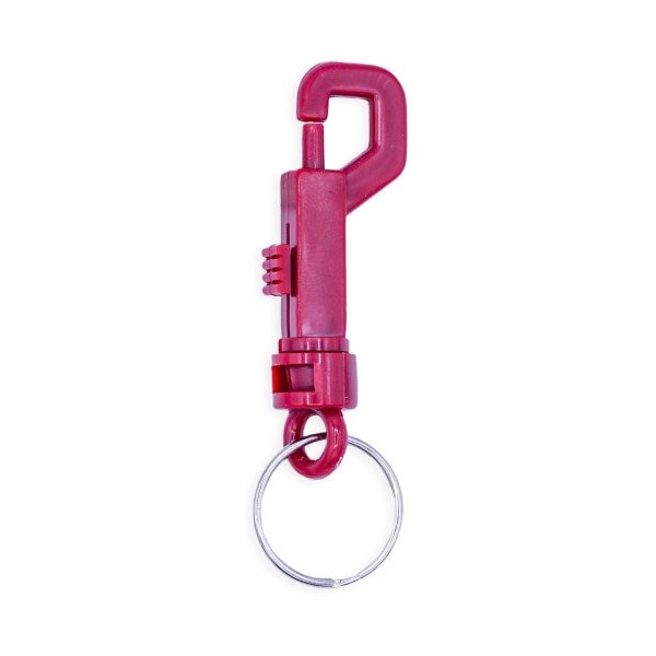Hillman HILLMAN Metal/Plastic Assorted Clips/Snap Hooks Key Chain, PK5 - 701302