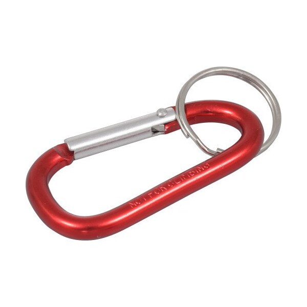 Hillman Hillman Group 706688 Refill Metal Carabiner Key Chain with Split Key Ring  - 36 per Pack 36 Piece - 706688