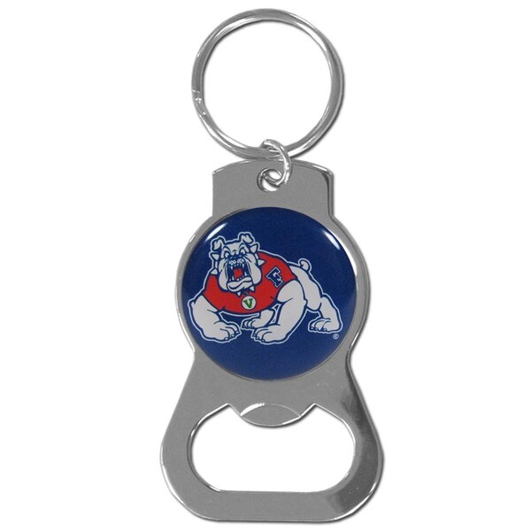Siskiyousports College Fresno State Bulldogs Bottle Opener Key Chain - SCKB100