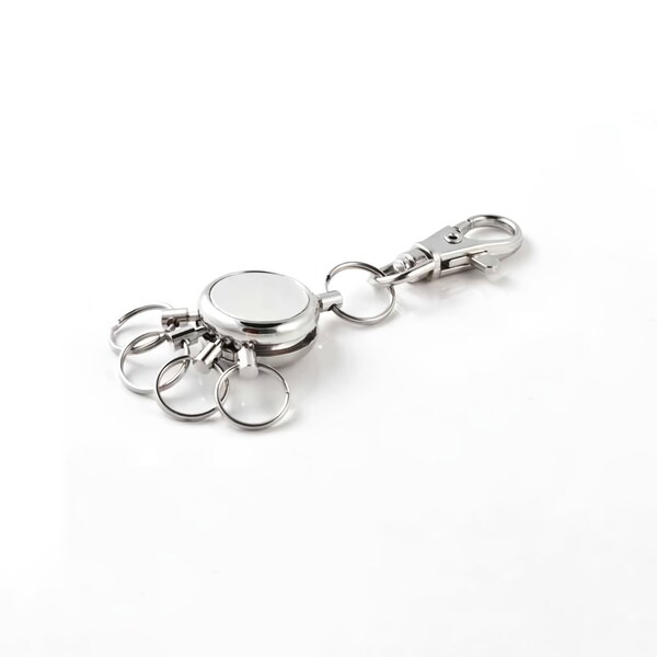 Key-Bak KEYBAK Key Spider Keychain Accessory w/ 5 Split Rings, Lobster Claw, 5PK - 0318-803