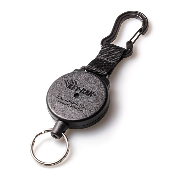 Key-Bak KEYBAK SECURIT Heavy Duty Retractor, 48 in. Kevlar Cord, Carabiner, 5PK - 0488-804