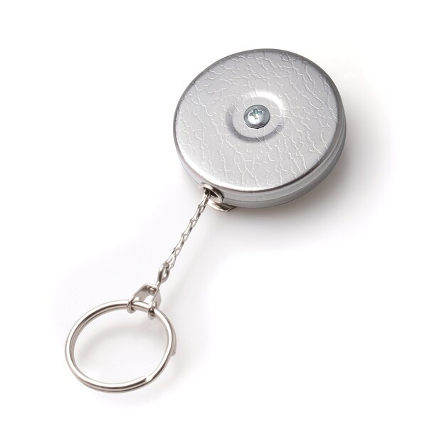 Key-Bak KEYBAK Self Retracting Reel - Black Front, Steel Belt Loop - 0003-013