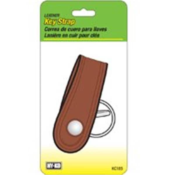 Hy-Ko Hy-Ko Products KC185 Snapon Leather Keystrap - HY386595