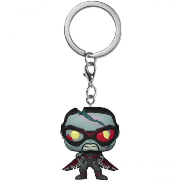 What If Marvel Studios Series Zombie Falcon Funko Pop Keychain - 827915