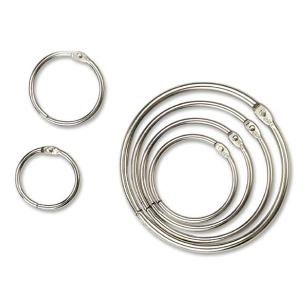 Officemate Internatnl Rings, Book, 3", PK10, 10 PK - 99706