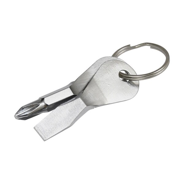 Homecare Products Metal Silver Screwdriver Set Key Ring, 25PK - HO2739462