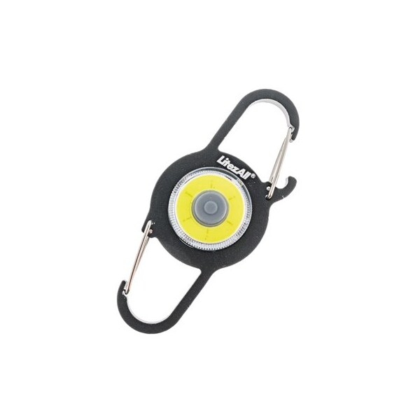 Promier Products S LED Carab Key Chain - LA-ALUSKEY-12/48
