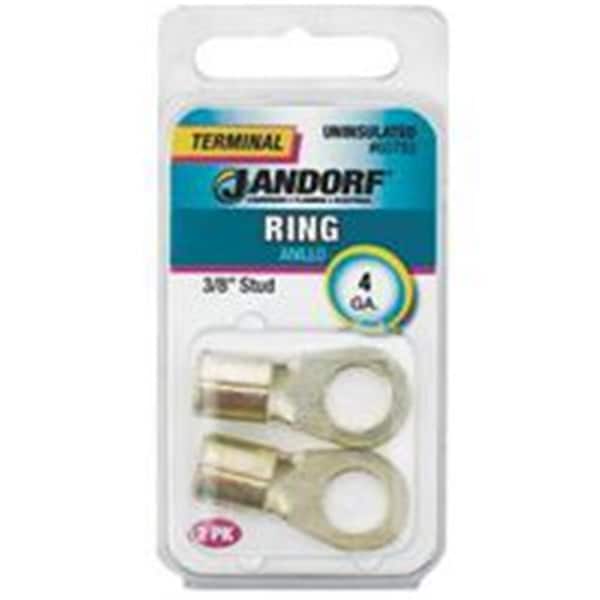 Anillo de Terminal Jandorf 4St sin aislamiento 3/8 60783 - 3399383