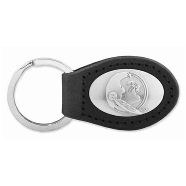 Zeppelinproducts ZeppelinProducts FSU-KL6-BLK FSU Leather Key Fob; Black - FSU-KL6-BLK