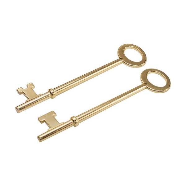Hillman HILLMAN Slot/Without Slot Domestic Skeleton Key Single, PK5 - 701281
