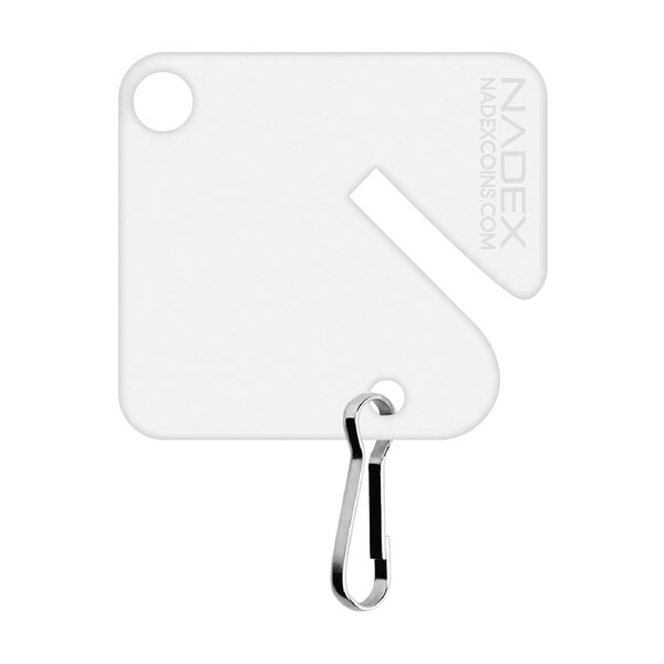 Nadex Coins Slotted Key Tags, 20PK - NCS8-1148
