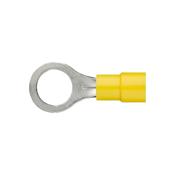TERMINAL DE LENGÜETA DE ANILLO AMARILLO DE AUVECO 100PK - AV5031