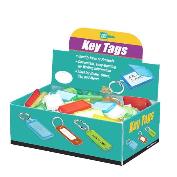 Lucky Line LuckyLine: ID TAG W/RING ASST, PK 200 - LKL-16900