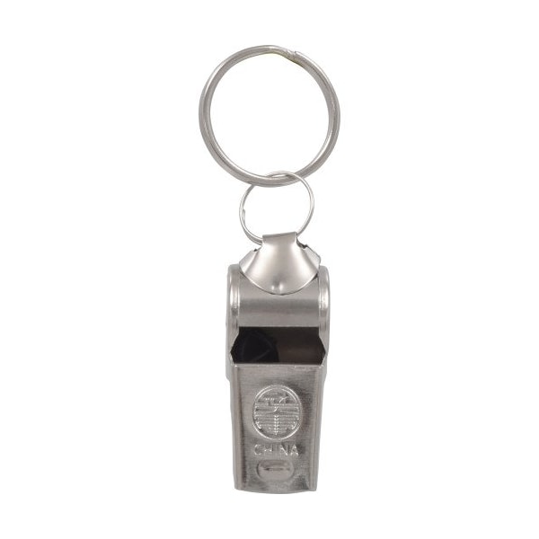 Hillman HILLMAN Metal/Plastic Silver Whistle Key Chain, PK5 - 701316