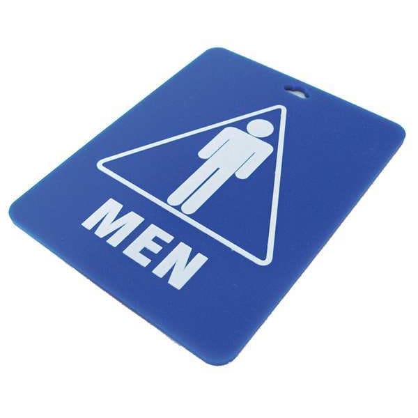 Zoro Select Key Tag, Blue, Resin, Men, Nickel Plated - 33J894