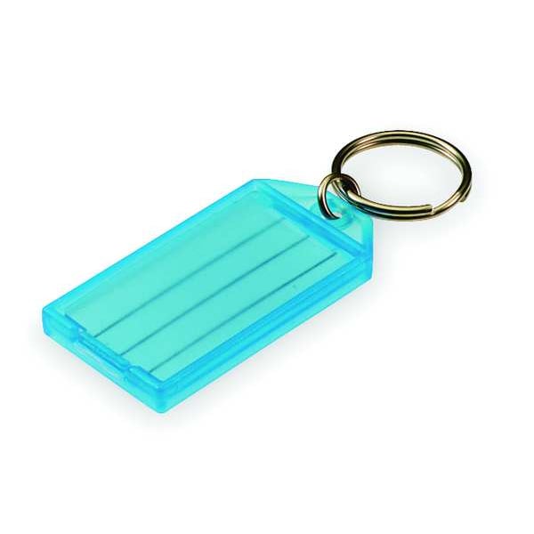 Lucky Line Key Tag, Multi-Color, Plastic, Open/Close Flap, 10 PK - 605100