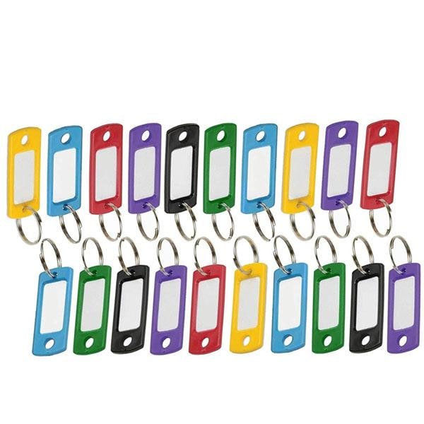 Lucky Line LuckyLine: ID TAG W/RING ASST, PK 20 - LKL-1690020