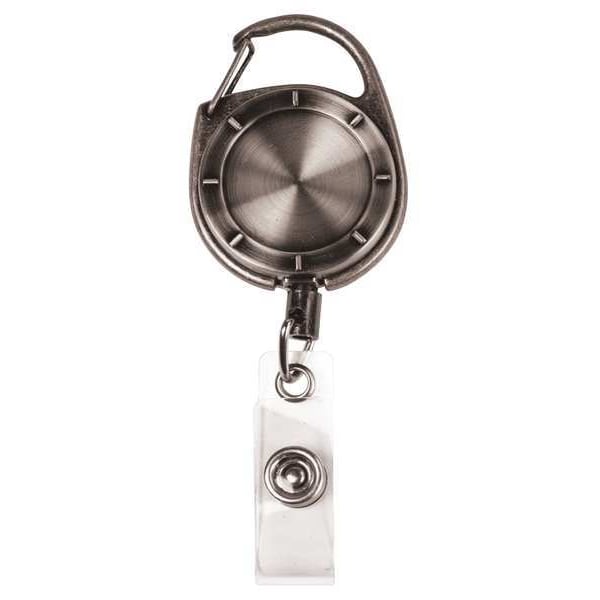 Myid Badge Holder, Gray, Reel, Pewter - 038941