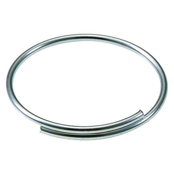 Lucky Line Split Key Ring, Gray, Steel, Giveaway, Zinc Plated 1000 PK - 7561000