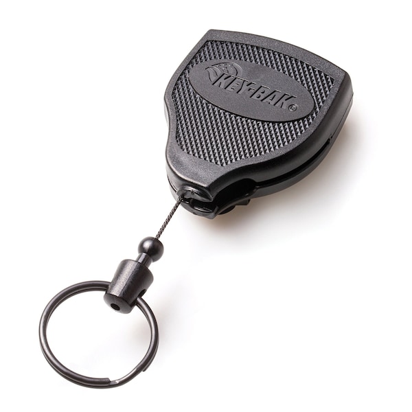 Key-Bak KEYBAK Super 48 Self Retracting Reel - 36 in. DuPont Kevlar Cord, Belt Clip - 0S48-703