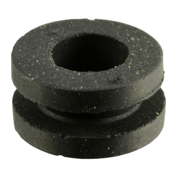 Midwest Fastener 3/16" x 3/8" x 1/4" Black Rubber Grommets 10PK - 72622