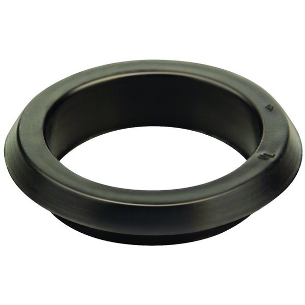 Heyco UL Listed Thermoplastic Rubber Grommet Black, 1.250 in. Hole, 100PK - G1510