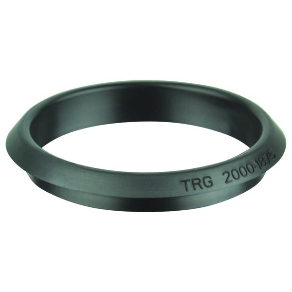 Heyco UL Recognized Thermoplastic Rubber Grommet Black, 2.000 in. Hole, 100PK - 13840