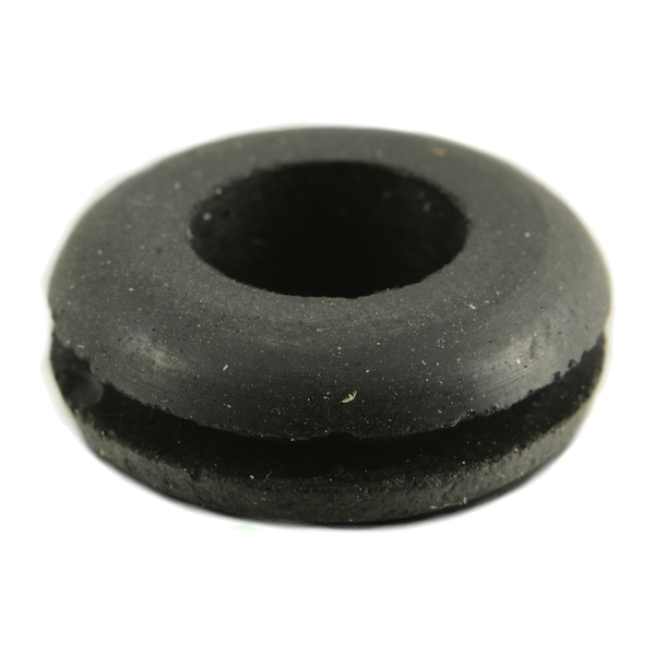 Midwest Fastener 5/16" x 5/8" x 1/4" x 1/16" Black Rubber Grommets 20PK - 64363