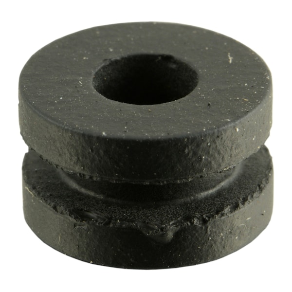Midwest Fastener 3/16" x 7/16" x 0.6" Black Rubber Grommets 10PK - 72623