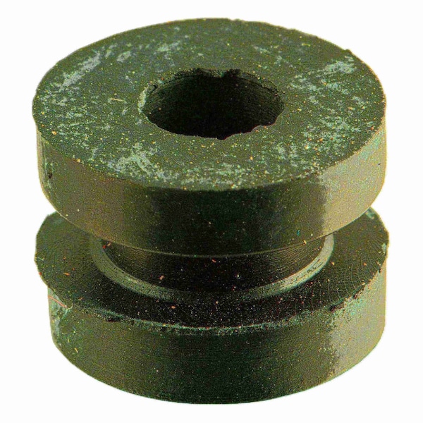 Midwest Fastener 7/32" x 17/32" x 0.4" Black Rubber Grommets 10PK - 72626