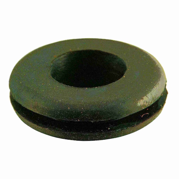 Midwest Fastener 1/2" x 31/32" x 9/32" x 1/16" Black Rubber Grommets 8PK - 64373