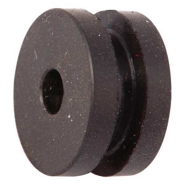 Zoro Select Grommet, SBR, 3, 5/32 ID, 1/4 Dia, Pk40 - 3MPU3