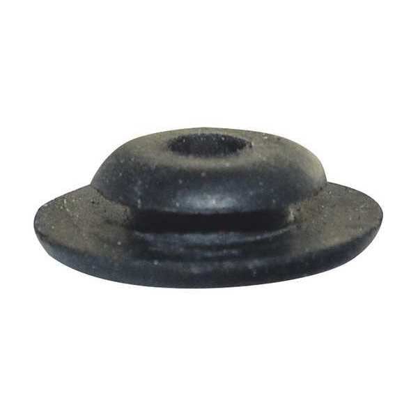 Zoro Select Grommet, SBR, 3, 9/32 ID, 3/8 Dia, Pk40 - 3MPU4