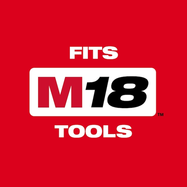 Milwaukee Tool M18 REDLITHIUM FORGE XC6.0 Battery, 6.0Ah, Extended Capacity, 18V, Li-Ion Battery - 48-11-1861