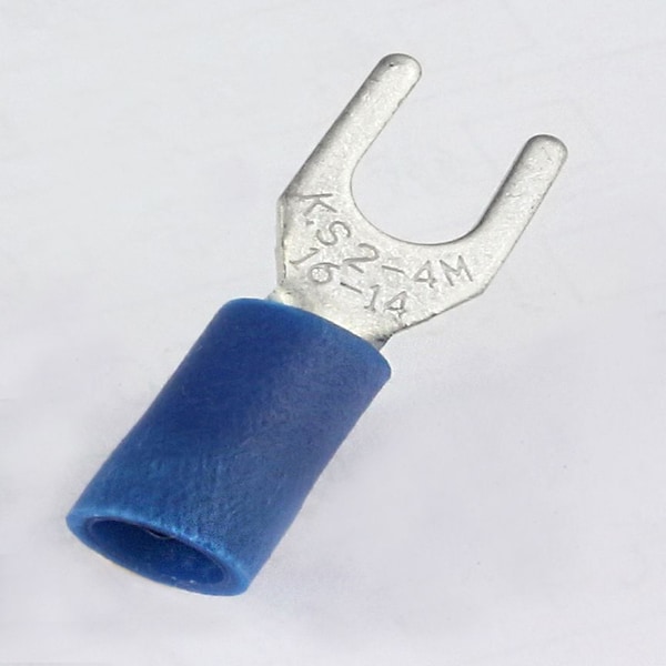 Panduit Fork Term, Narr, Vyl, Insul, 16, PK25 - EV14-8FNB-Q