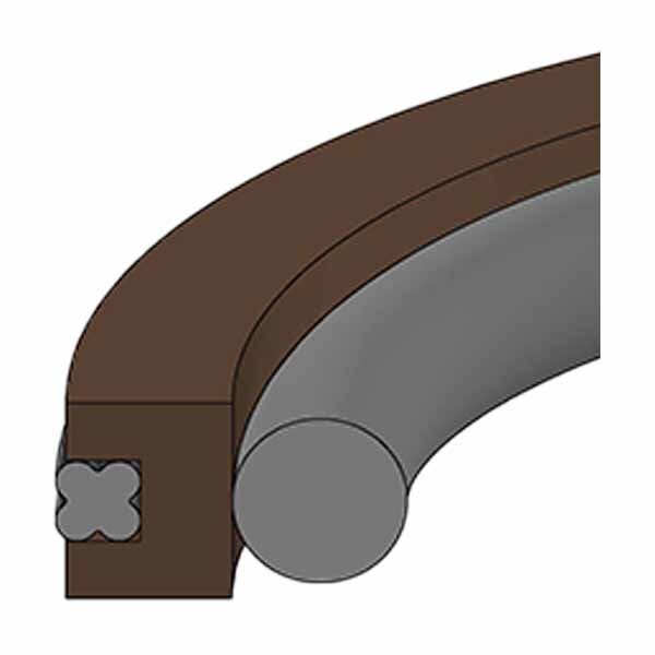 Hercules Sealing Products PA-PTFE/NBR-84.50x100.00x6.16.3,  - MPSQ-100X84.5X6.3