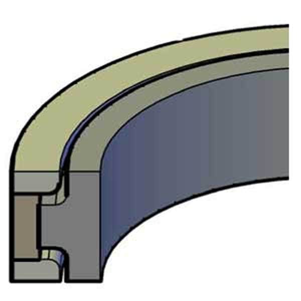 Hercules Sealing Products MCPS-110X95X12, PA-TFE-95x110x12, Piston Seals - MCPS-110X95X12