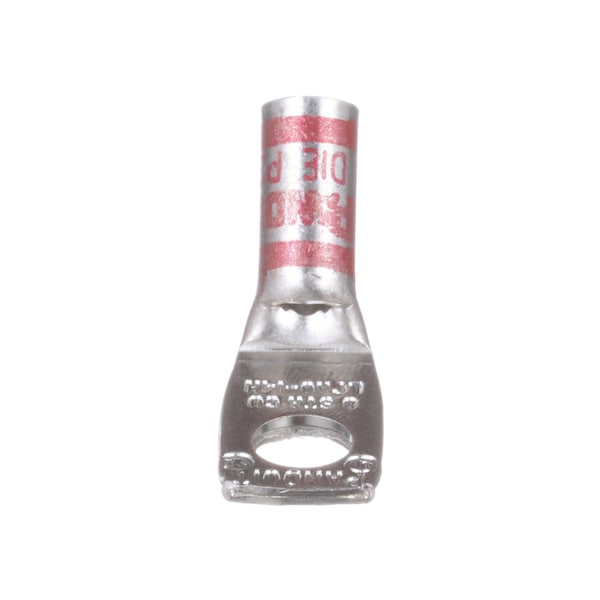 Panduit Copper Compression Lug, 1 Orificio, #8 AWG, 1/4 (6.4mm) Tornillo, LCA8-14H-L - LCA8-14H-L