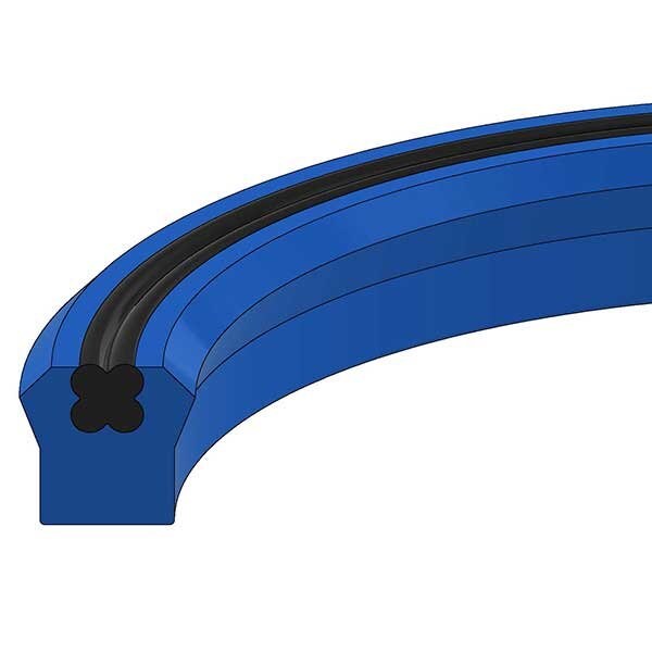 Hercules Sealing Products U25-2.00-SQBHT, US-90URE-2x2.500x1/4, U-SEALS - U25-2.00-SQBHT