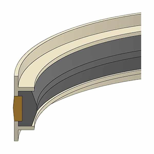Hercules Sealing Products MPSB-060B, PA-NEOFAB-48x60x20.5, Piston Seals - MPSB-060B