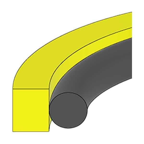 Hercules Sealing Products PS1400-112, PA-GTFE-7x0.143, Piston Seals - PS1400-112