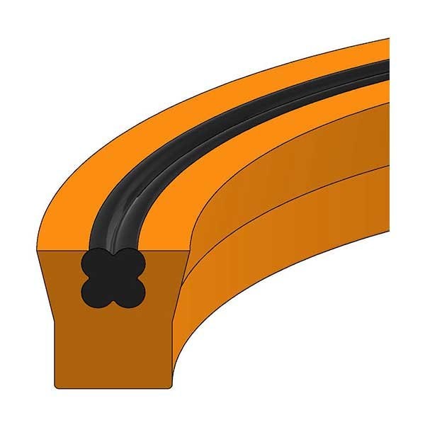 Hercules Sealing Products US-HYTREL/FKM-6.250x7x.375,  - U37-6.25PM