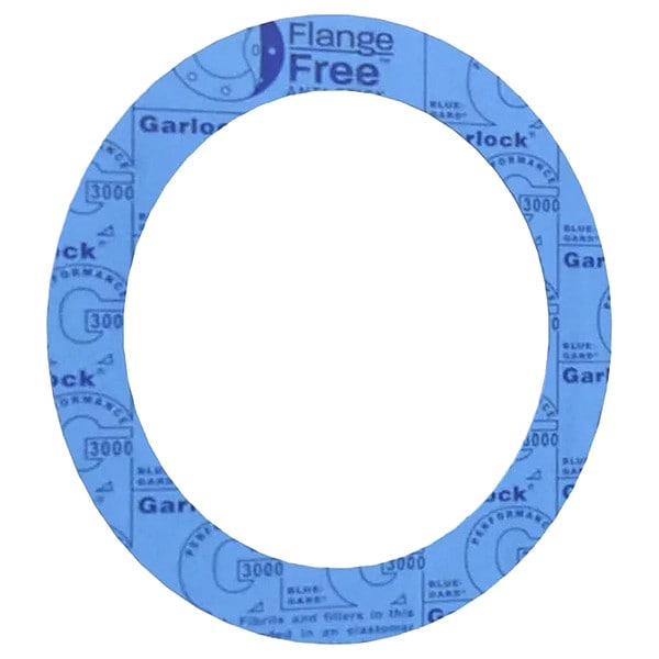 Garlock Ring Flange Gasket, Blue, 1 in Pipe Size - 3000RG-0300-062-0100