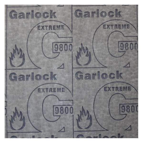 Garlock Gasket Sheet, Garlock 9800, 30 x 30 x1/16" - 9800-30062