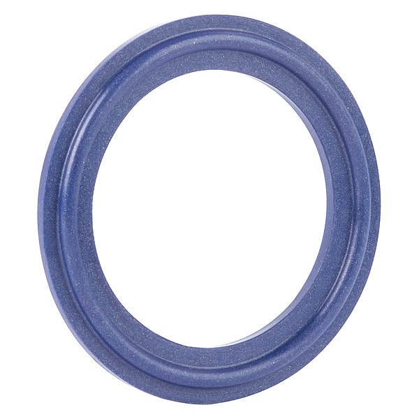 Garlock Sanitary Gasket, 4In, TRI-Clamp, Silicone - 40MPX-BUZ-XR-400