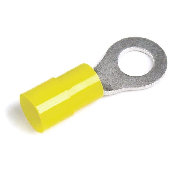 Terminal de anillo de nylon Grote 12-10 AWG, 5/16" Stud PK, Voltaje Máximo: 600V - 84-2457